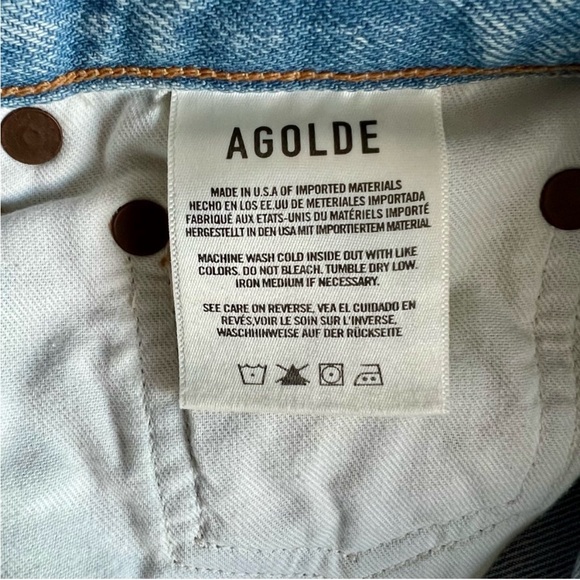 Agolde Hilla denim skirt - Picture 4 of 9